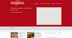 Desktop Screenshot of dipaolodolciaria.com